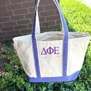Delta Phi Epsilon - Embroidered Classic Tote Bag
