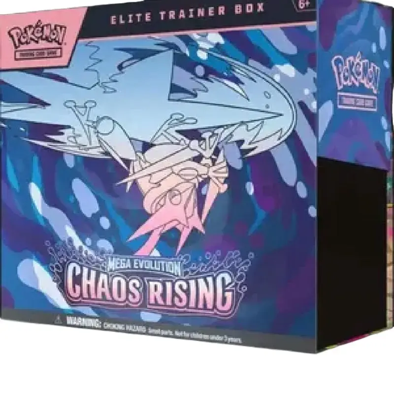 Chaos Rising Elite Trainer Box Trading Card Collectible Collectible Trading Cards Authentic Sealed Tcg