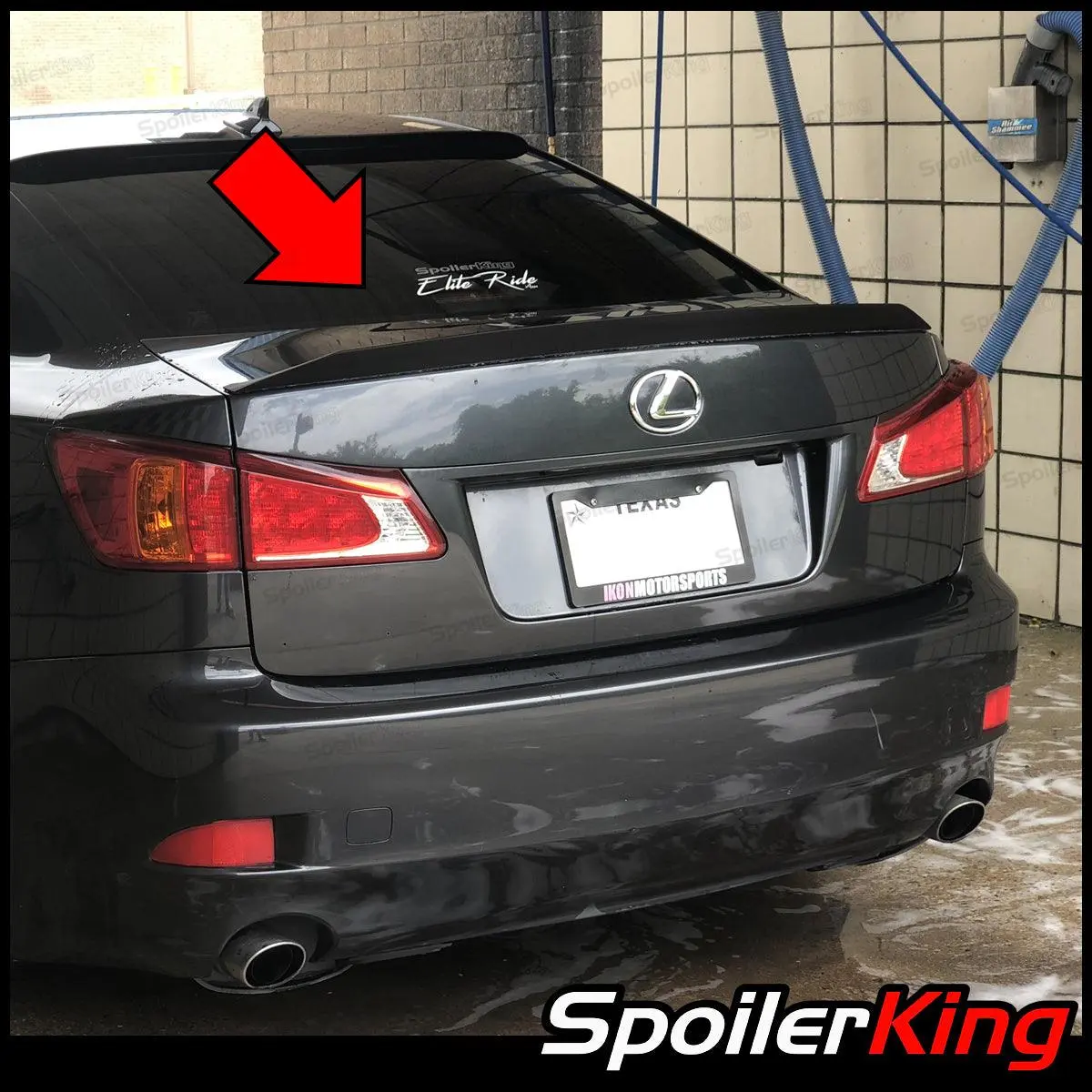 Spoiler King Trunk Spoiler (284P) for Lexus IS Series IS250, IS300, IS350, IS-F (XE20) 2006-2013 Car Accessories
