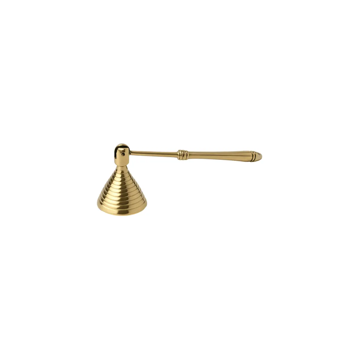Mini Brass Candle Snuffer - Lightweight Basic Compact Altar Tool, Home Accessories Decor Accessory for Home Supplies, Elegant Altar Accent, Solid Brass