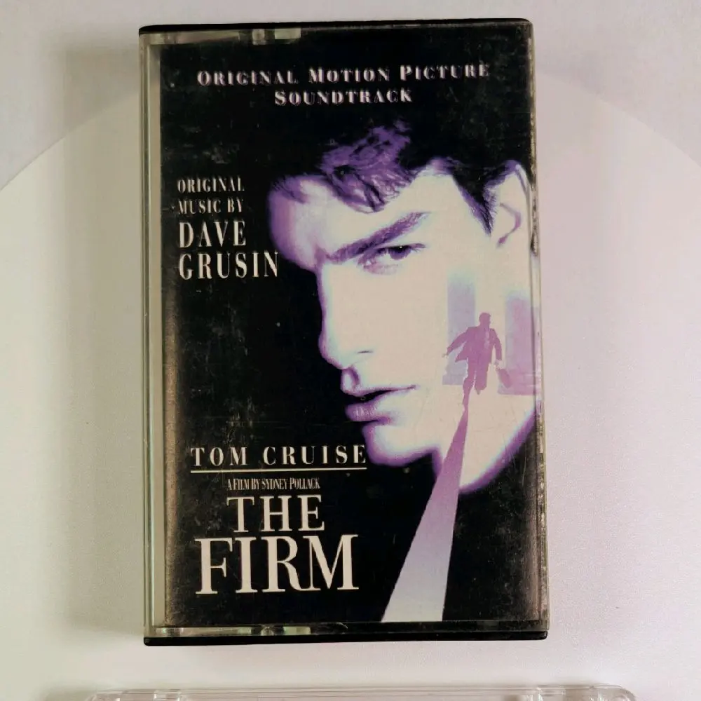 The Firm Original Soundtrack Cassette Tape by Dave Grusin Featuring Tom Cruise Music for the Movie
