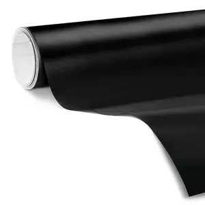 Car Wrap Matte Black Vinyl Film, 1 Count Waterproof & Scratch-resistant Car Wrap Foil Sticker, Universal Vehicle Wraps Console Computer Phone Cover Skin, Car Decals, Sticker For Cars, Car Stickers, Multipurpose Car Decal, Car Truck Decal