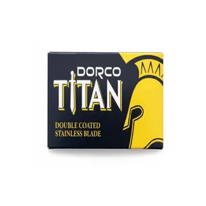 Dorco Razors Double Edge Blades Titan 100 CT