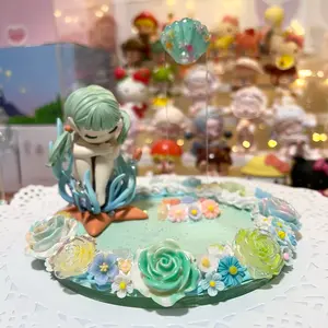 Decoden Cream Phone Holder K0003