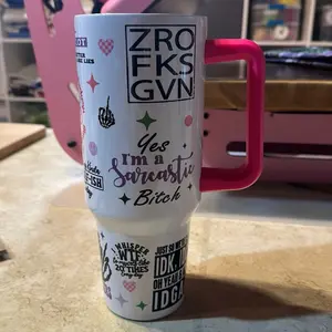 40oz sarcastic tumbler