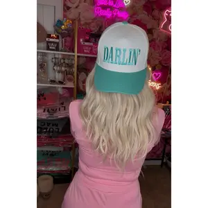 Mint Darlin Trucker Hat