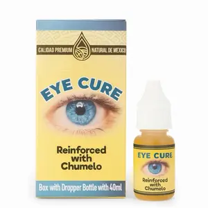 Eye Cure Reinforced with Chumelo / Cura Ojos Reforzado con Chumelo – Natural Eye Relief & Clarity Formula | Fórmula Natural para Alivio y Claridad Ocular | 40 mL Dropper Bottle / Frasco con Gotero
