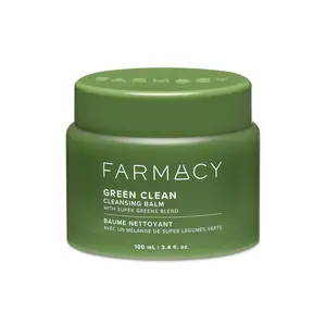 Farmacy Beauty Green Clean Cleansing Balm - Makeup Remover Balm - Effortlessly Removes Makeup & SPF Farmacy Beauty Green Clean Cleansing Balm - Makeup Remover Balm - Effortlessly Removes Makeup & SPF
