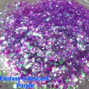 Fantasy Iridescent Purple Glitter