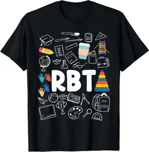 [100% Cotton] Registered Behavior Technician RBT Behavioral Therapist  T-Shirt Golf Gift T-Shirt For Men And Women