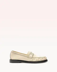 Soft Loafer Brogue Eggshell