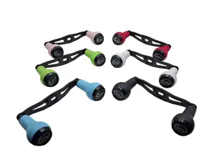 95mm Carbon Fiber Baitcasting Reel Handle – TPE Knobs