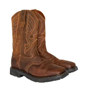 Cody James Men's Mustang Western Work Boot Soft Toe - C9mr8