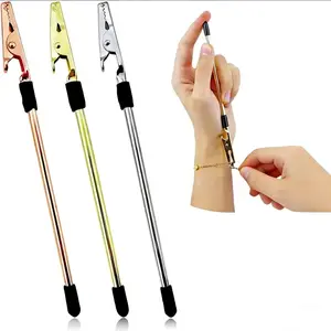 Bracelet Clasp Helper Tool – One-Hand Jewelry Fastener Aid with Alligator Clip, Easy Closure Assistant for Bracelets, Necklaces, Watches