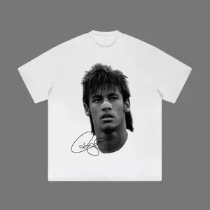 Big Head Neymar T-Shirt, Neymar Vintage Tee, Unisex Soccer Shirt, Sweatshirt, Graphic Tees, Menswear Womenswear Streetwear H98