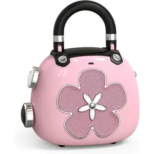 Candy Mini  Speaker - Women's Bag Charm, 2-in-1  Portable Speaker  for Purse, for Girlfriend/Wife/BFF, Pastel Colors -