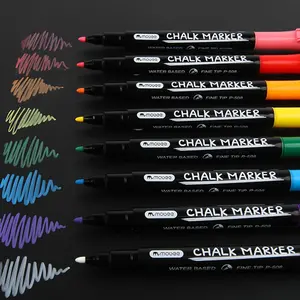 8 Color Erasable Markers, Doodle Markers, Highlighters, Glass & Whiteboard Pens, Ideal for Blackboard, Acrylic Board, Art & Office Supplies, Essential for Study