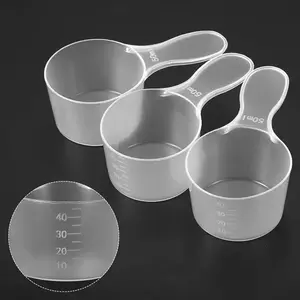 1/3/5/10-Piece Pack Of Milk Powder Scoops, Laundry Detergent Scoops, Measuring Cups, Cosmetic Powder Plastic Measuring Spoons, Kitchen Pp Spoons, 30g/2.03oz Powder Scoops, Graduated Spoons, Liquid Plastic Measuring Spoons