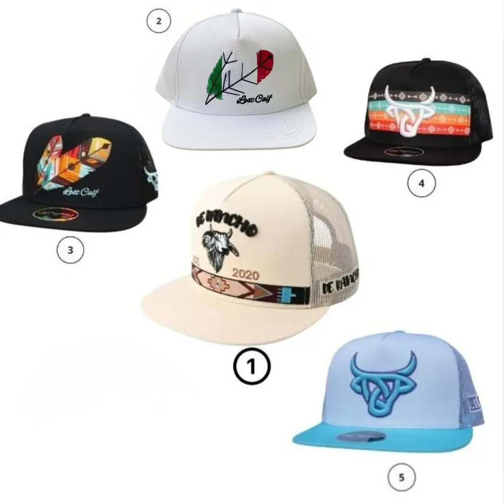Embroidery Lost Calf Hat, Western Trucker Cap, Embroidered Mesh Back, Ranch Cowboy Snapback Hat, Cattle Brand Mesh Hat, Country Western Cap, Rodeo Rancher Gift, Farm Life Hat, Rustic Outdoor Western Apparel