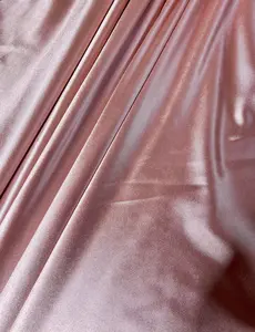 Blush Pink Shiny Nylon Spandex