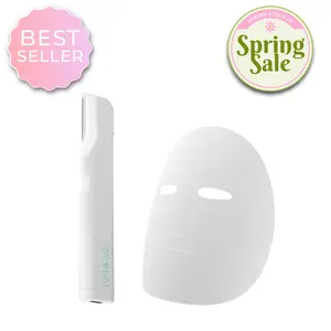 RIKI EX FUZZ OFF Glow Prep Bundle & Camélia Anti-aging Peptide Silk Mask for Smooth Skin & Calm Complexion