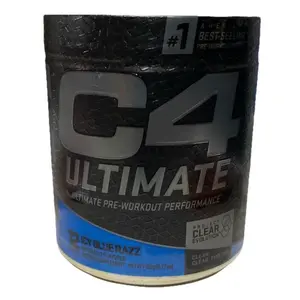 Cellucor C4 Ultimate Pre-Workout Performance, 12 Serve, Icy Blue Razz Fitness Supplements
