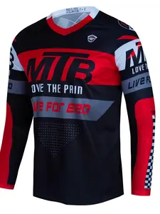 Mtb Racing Long Sleeve Downhill Shirt MotocrosCross Country MTB Motorcycle Mountain BikeEndura Jersey Clothes Maillot Ciclismo Sports Jersey Sports Top Active Top