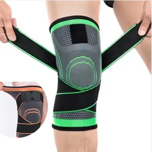 NEW 1PC Sports Kneepad Pressurized Elastic Knee Pads Support Fitness Gear