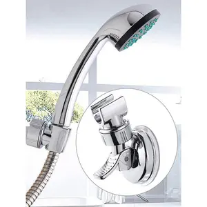 Vacuum Suction Shower Head Holder Adjustable Bracket