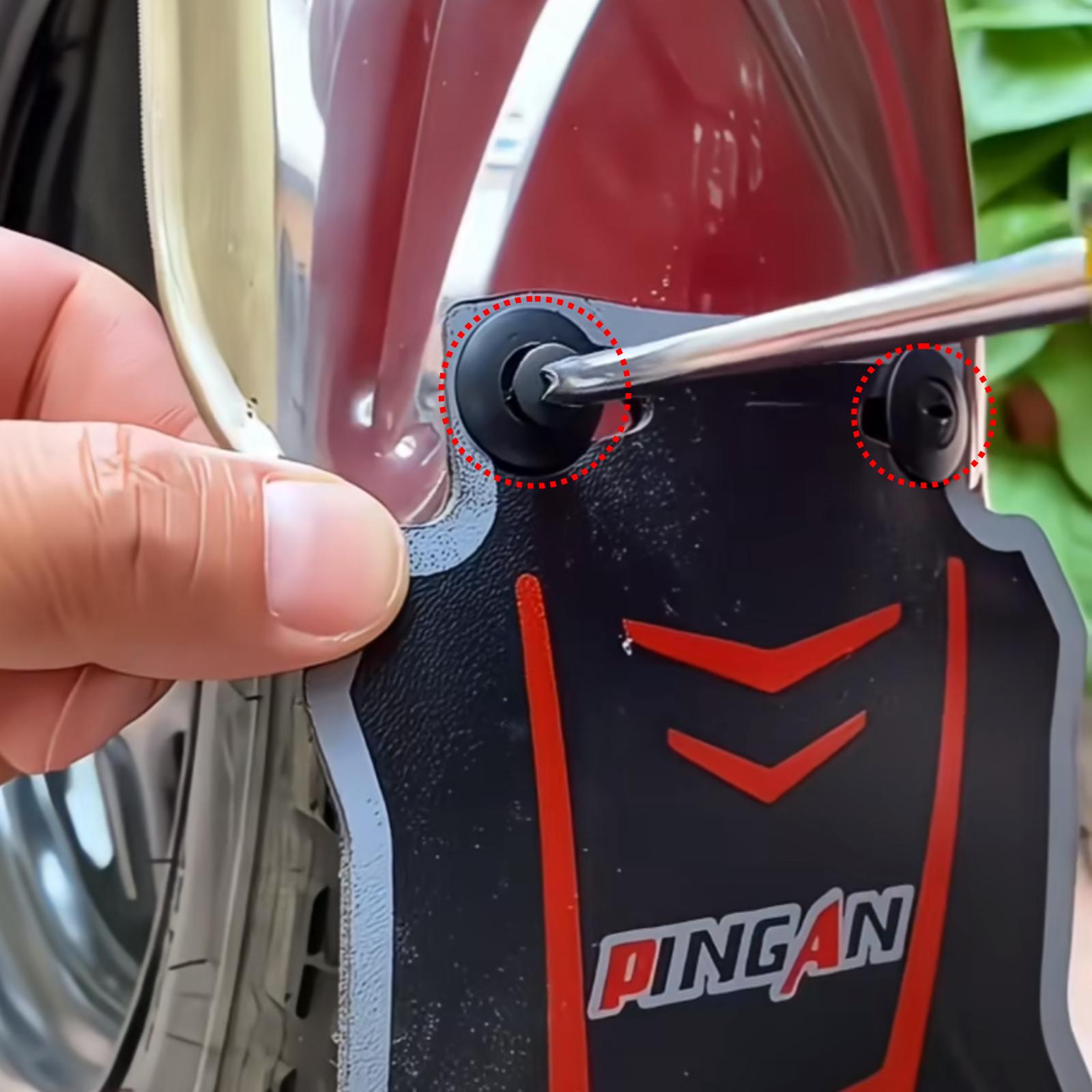 200PCS Car Clips for Hole Plastic Rivets RetainerFender Push Pin Fastener Bumper-a total of 6sizes Automotive Accessories Truck Detailing Custom Decor Carbon clavicular car clip