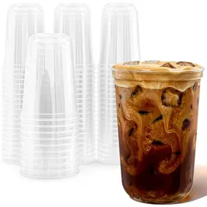 Compostable U Shape Cup - 16oz (100 Pack)