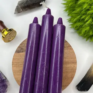 Purple Taper Candles