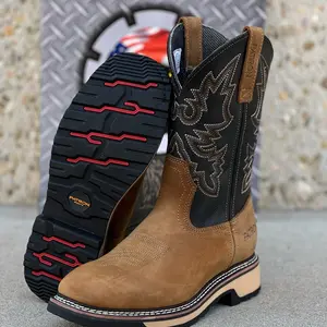 5700 Crazy / Black Patron Boots Botas de trabajo rodeo