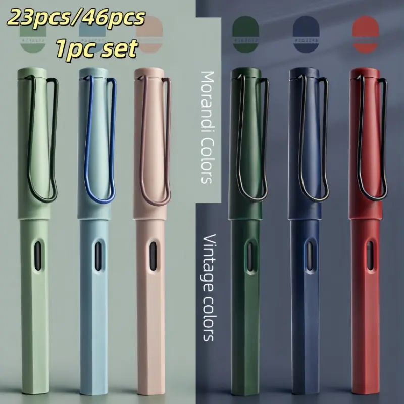 Vintage High-End Calligraphy Pen Set, Ef0.38mm Precision Tip, Smooth Writing Pens, Aesthetic Pens, Ideal for Writing & Artistic Expression, Perfect Gift for Artists & Enthusiasts