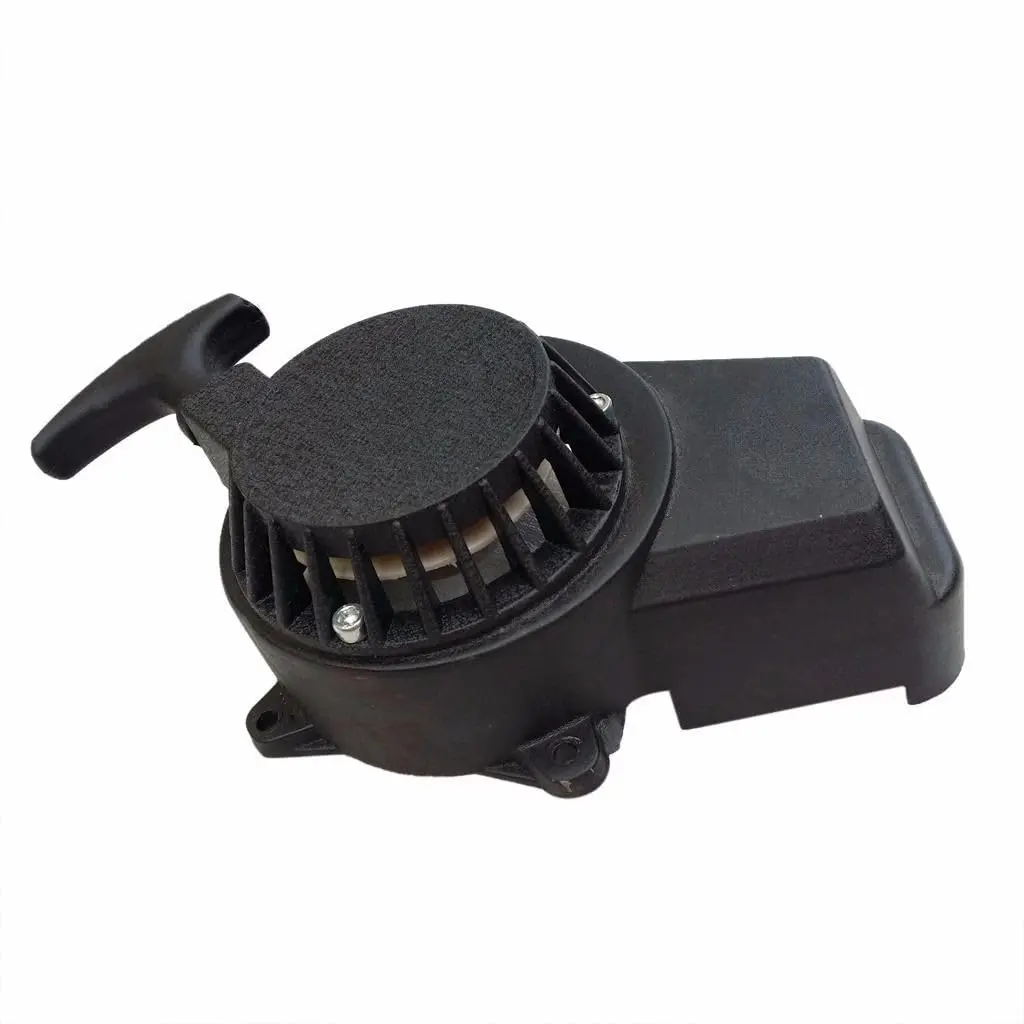 Aluminum Pull Start Starter Recoil for 43cc 47cc 49cc 2-Stroke Mini Pocket Bike Dirt Pit Bike Go Kart Quad ATV UTV Moped Dune Buggy Drift Trike Scooter