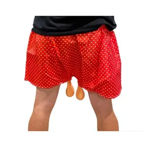 🎉 Mr. Saggy Balls Gag Boxers – Hilarious Over-the-Hill Party Shorts!