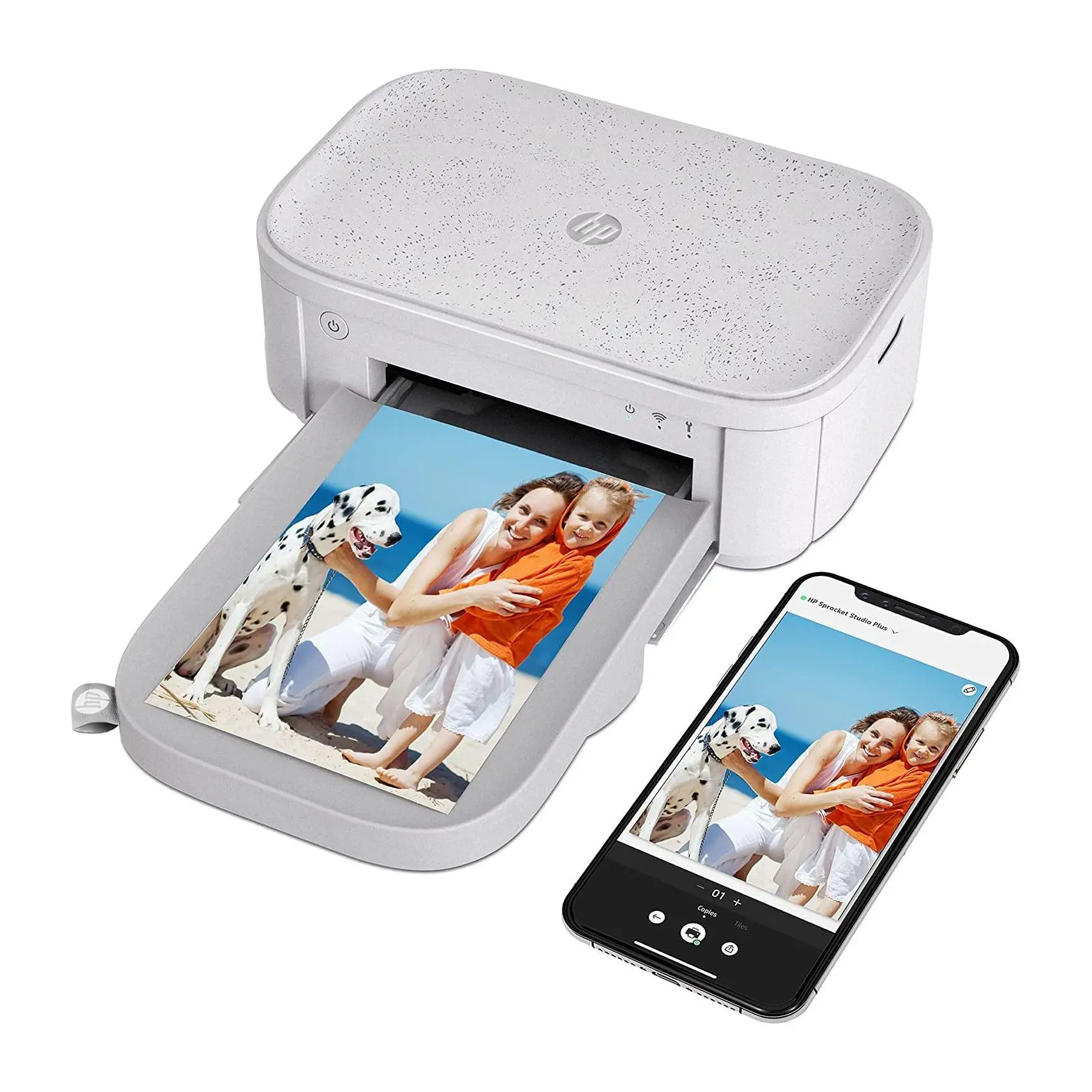 HP Sprocket Studio Plus 4" x 6" Wi-Fi Portable Printer HP Sprocket Studio Plus 4" x 6" Wi-Fi Portable Printer