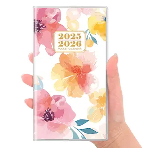 Pocket Calendar 2025-2027, 30-Month Small Monthly Pocket Planner Jul 2025- Dec 2027 for Purse, 6.7" x 3.7", Academic Year Calendar Planner, Perfect for On-the-Go Planning and Organization