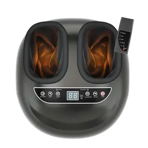 Foot Massager with Heat, Feet Massager for Neuropathy Plantar Fasciitis Relief, 5 Heat Levels Foot Massage with Wireless Control