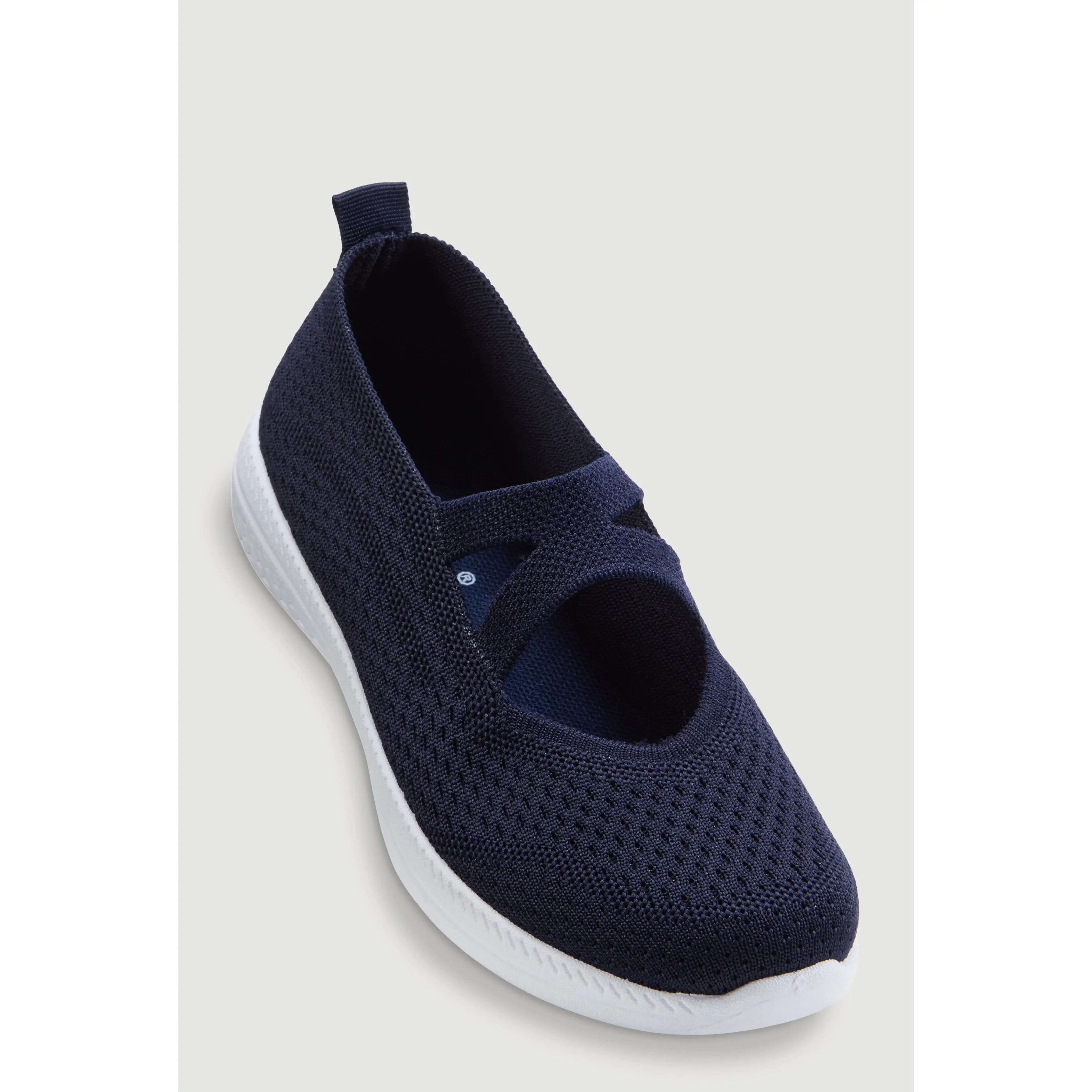 Slip On Criss Cross Strap Sneakers
