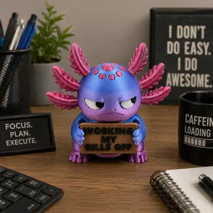 Prospect 3D - 3D Printed “Small Animals With Attitude” – Quirky Miniature Creatures for Desk, Shelf or Gifts