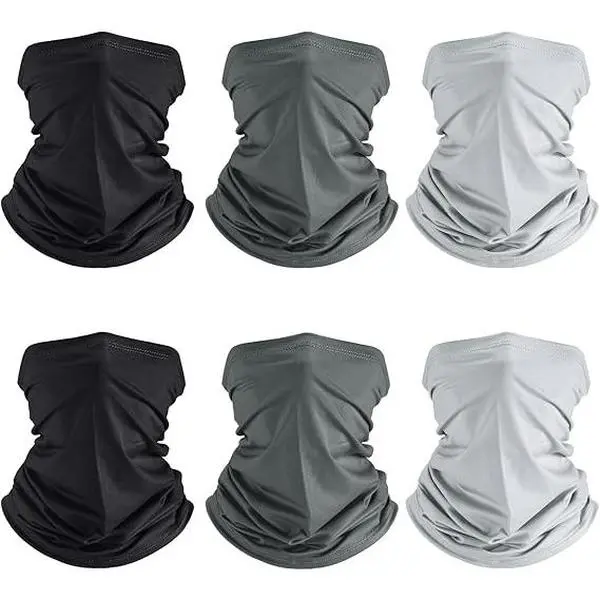 Summer UV Protection Cooling Neck Gaiter - Polyester Face Covering, Outdoor Sports Mask, Men's Accessories, Breathable Neck Gaiter Headwear, Multi-Functional Bandana for Men/Women
