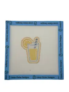 Lemonade - The Royal Icing Collection - 18 mesh - 6x6 - Needlepoint Canvas