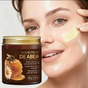 Honey Balancing Moisturizer, Bee Extract, Even Skin Tone, Face Cream, Unisex, 80g/2.82oz, All Skin Types, Daily Care
