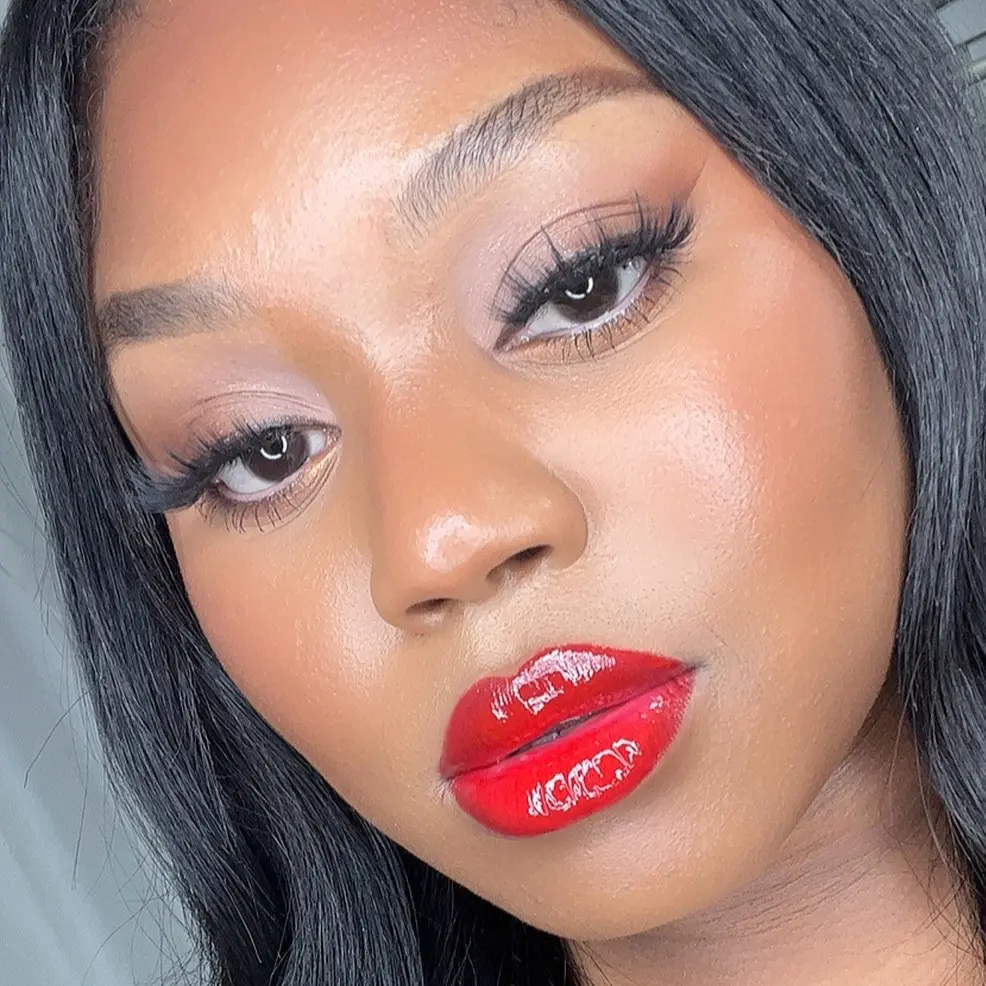 Hydrating Lip Gloss by Adriana Nichole Cosmetics, HydraGloss Opaque High-Shine Long-Lasting Color with Shea Butter