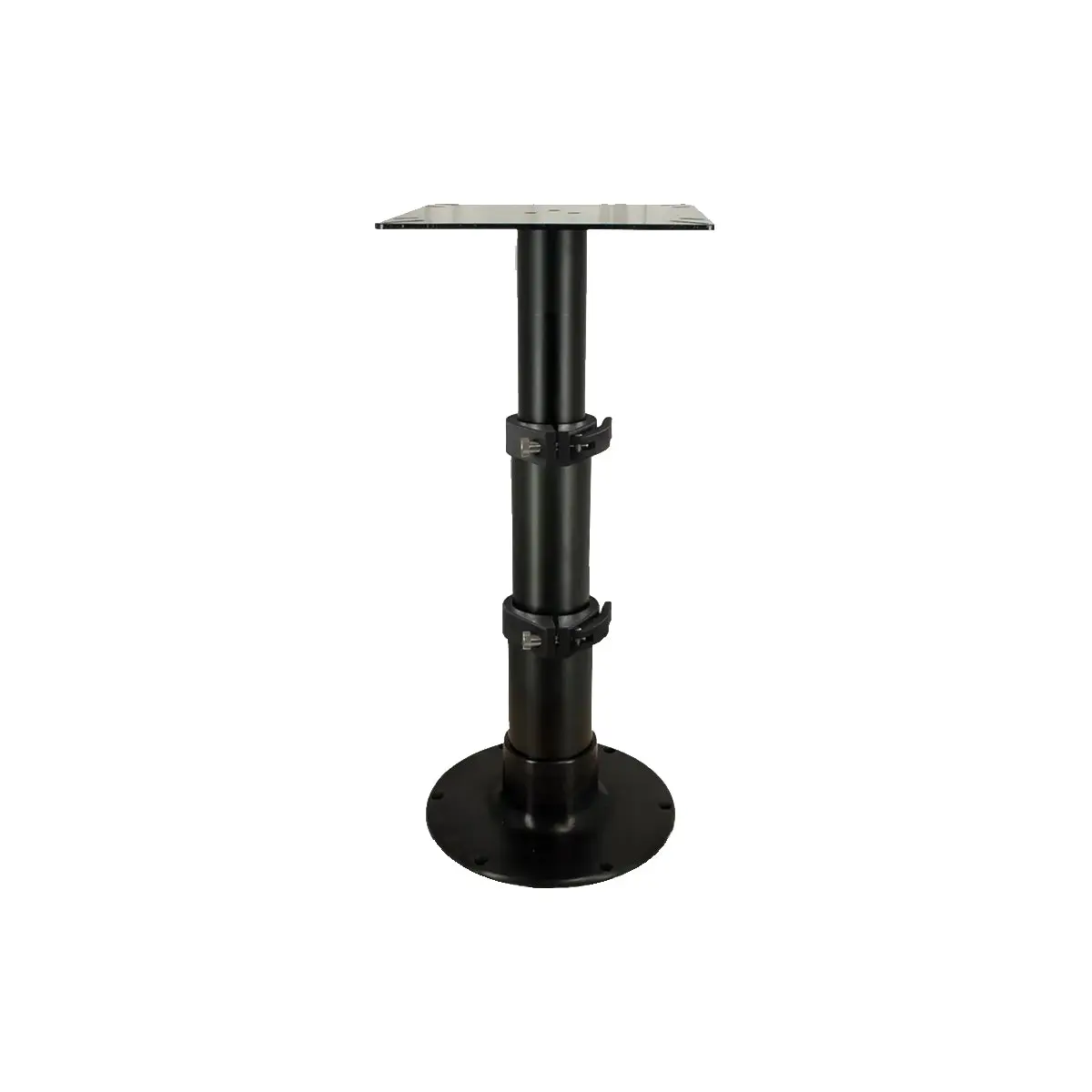 3 Stage Black Pneumatic Adjustable Table Pedestal