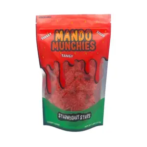 Mando Munchies Chamoy Strawberry Strips