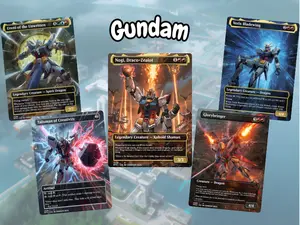 Gundam | Commander EDH Proxy Deck (100 Cards + Tokens)
