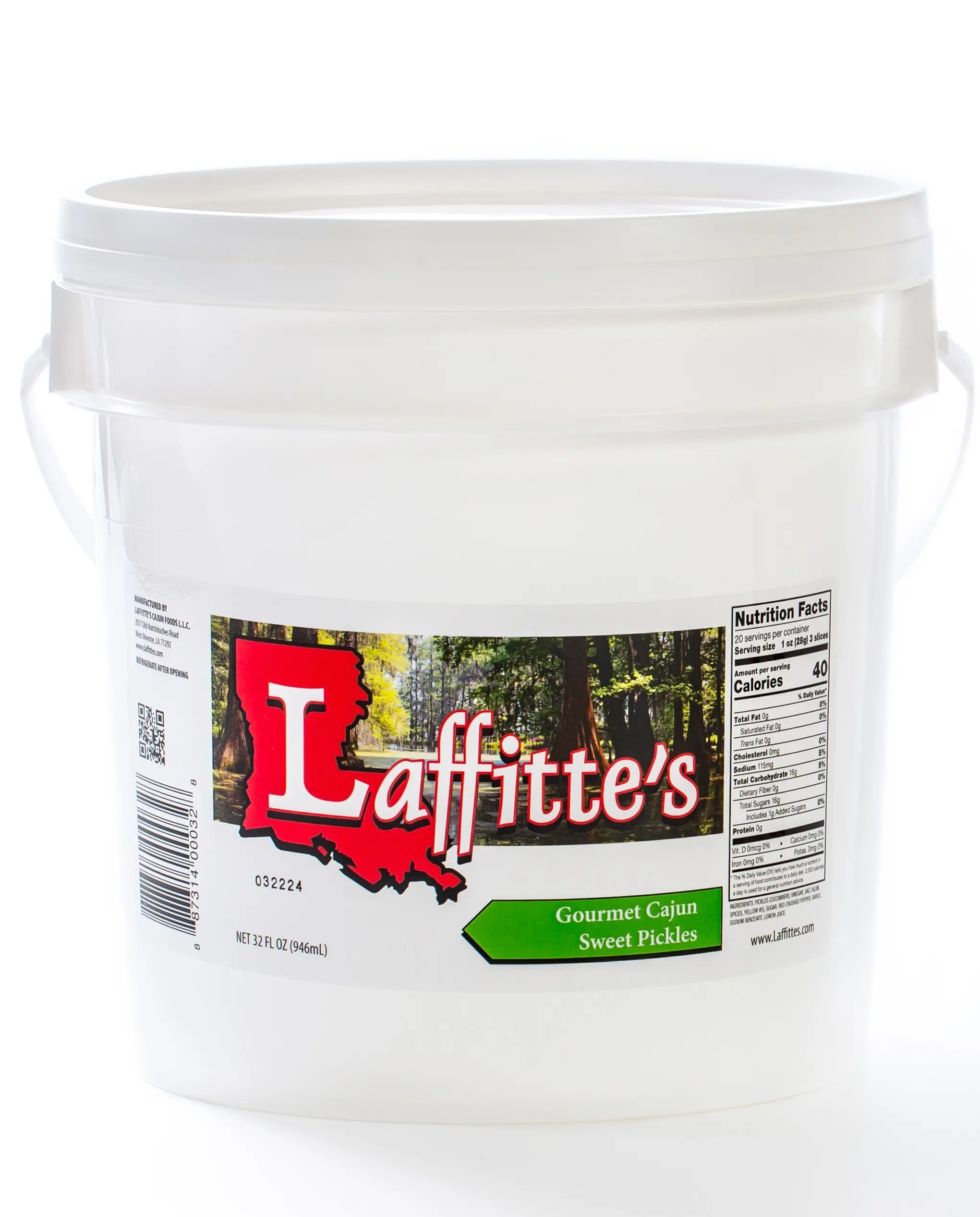 Gourmet Cajun Sweet & Spicy Pickles (1 gallon bucket) Gourmet Cajun Sweet & Spicy Pickles (1 gallon bucket)