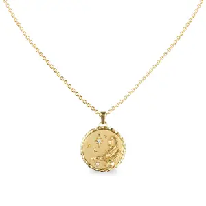 PASCAL Zodiac Jewelry Collection Necklace for Women with Lab-Grown Diamonds & Gemstones Personalized Gift for Everyday Wear